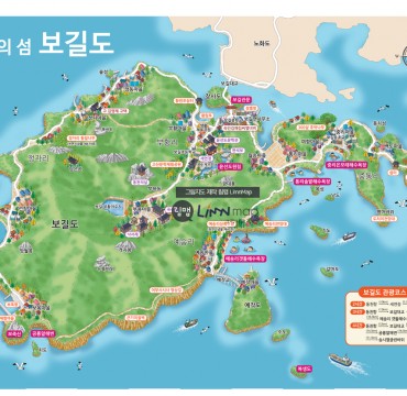 내 마음의 섬 보길도 안내도 (전남 완도군 보길도)
그림지도, 입체지도, 일러스트지도, 관광지도, 캠퍼스안내도, 테마지도 등  그림지도 전문제작업체 림맵 LimnMap